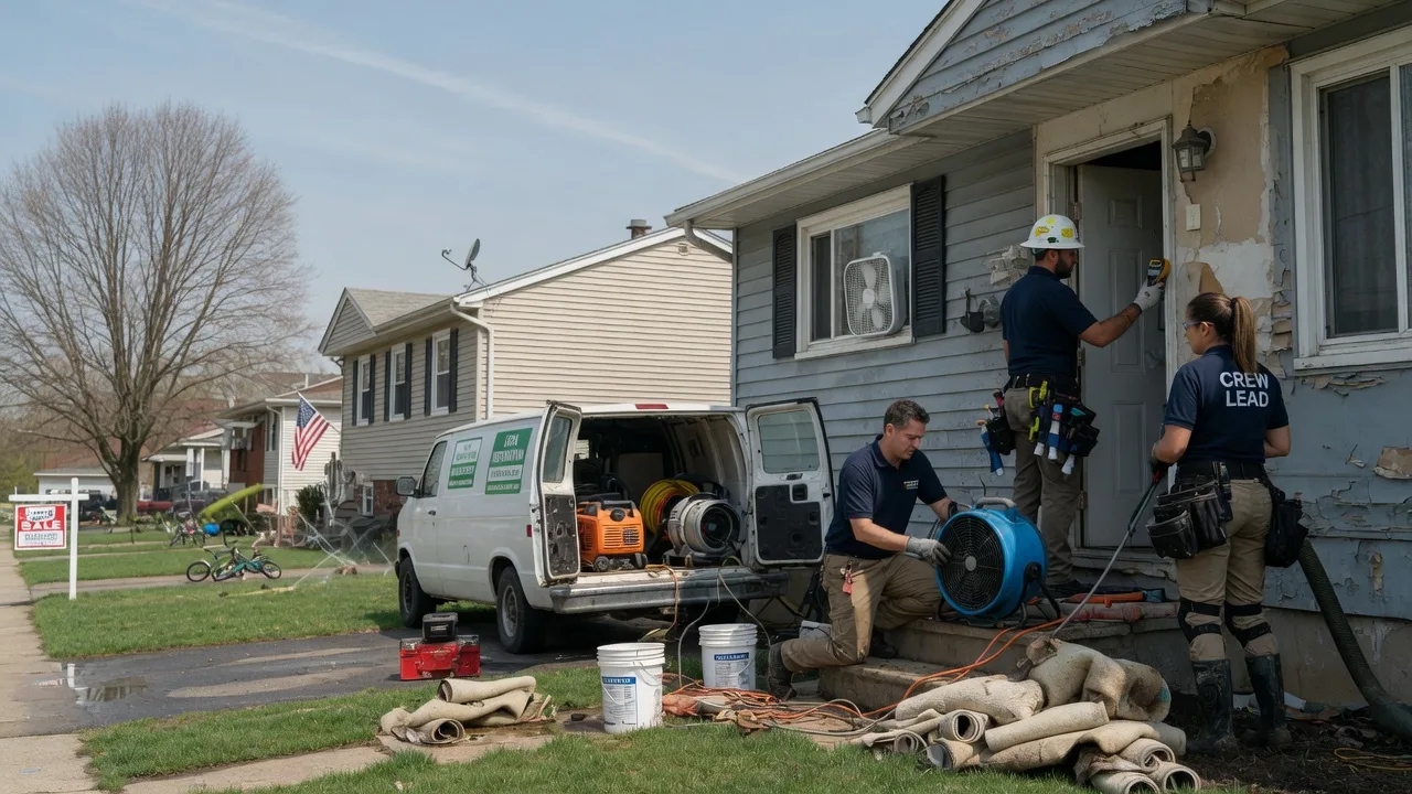 Flood Cleanup in Carteret, NJ near me